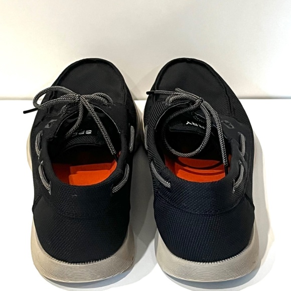 Sperry Men's Black Canvas Topsider - Size 10 - Picture 4 of 6